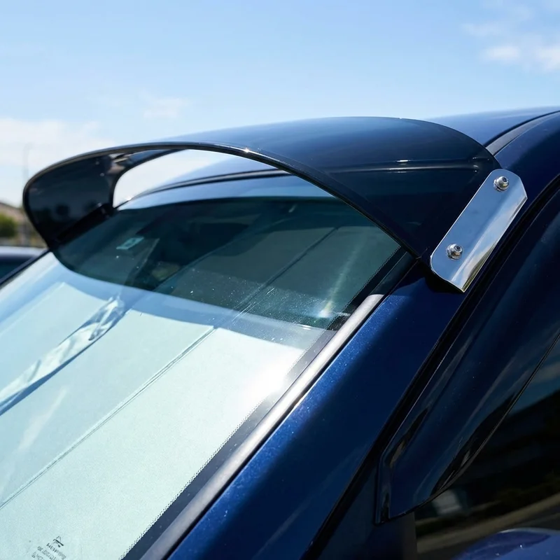 Pontiac 6000 Solid Acrylic Windscreen Sunvisor (1982 - 1991) - 1