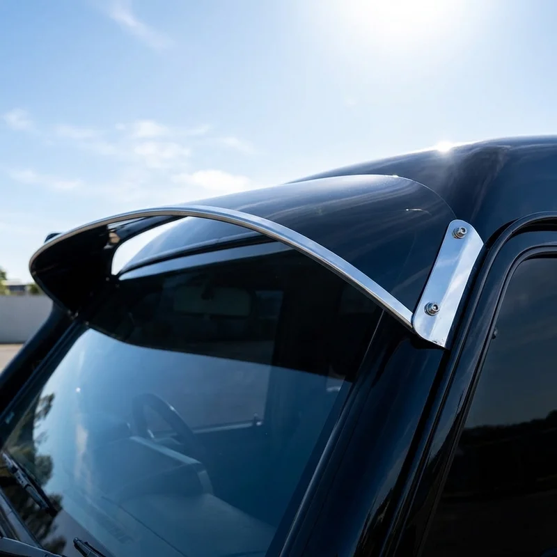 Pontiac Grand Prix Solid Acrylic Windscreen Sunvisor (1970 - 2008) - 1