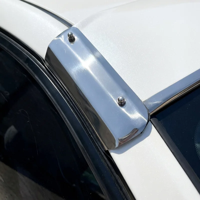 Pontiac Grandville Sunvisor Mounting Bracket Kit (1971 - 1975) - 1