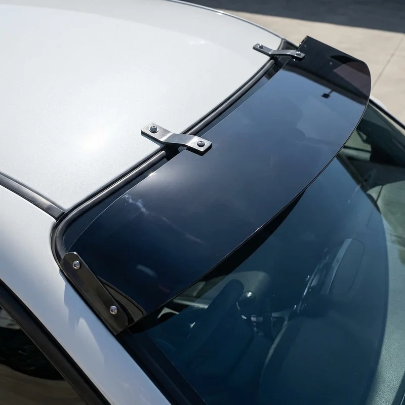 Pontiac Laurentian Solid Acrylic Windscreen Sunvisor (1958 - 1981) - 1