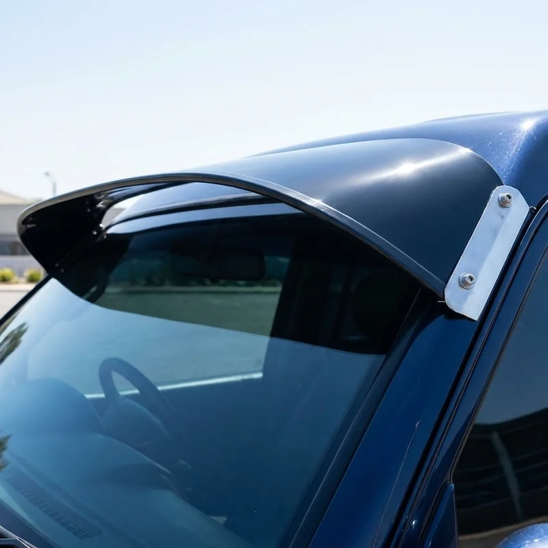 Pontiac Phoenix Cruiser Solid Acrylic Windscreen Sunvisor (2006 - 2012) - 1