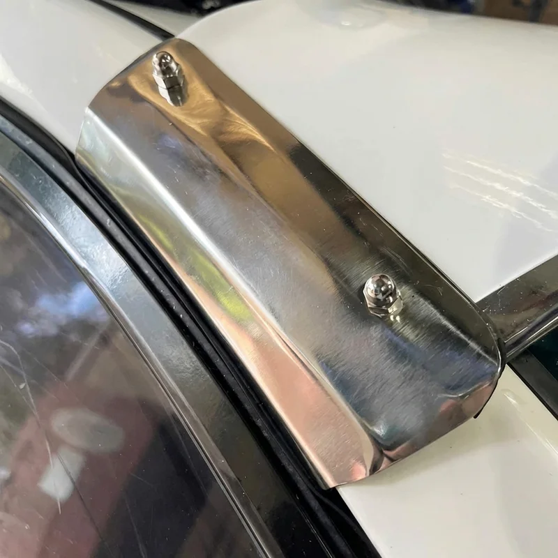 Pontiac Strato Chief Sunvisor Mounting Bracket Kit (1958 - 1958) - 1