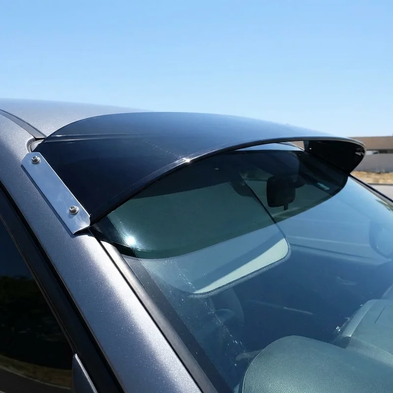 Pontiac Sunburst Solid Acrylic Windscreen Sunvisor (1985 - 1988) - 1