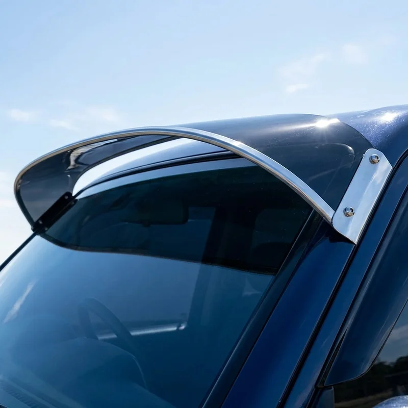 Pontiac T1000 Solid Acrylic Windscreen Sunvisor (1981 - 1987) - 1