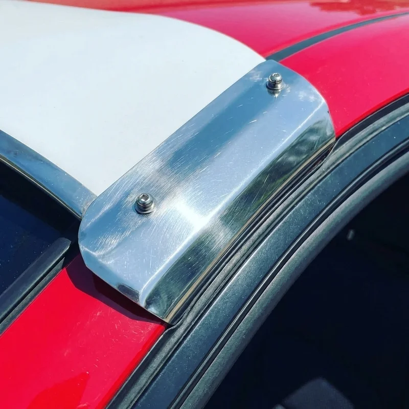 Porsche 718 Boxster Sunvisor Mounting Bracket Kit (2017 - 2023) - 1