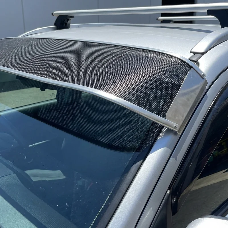 Porsche 718 Boxster Mesh Windscreen Sunvisor (2017 - 2023) - 1