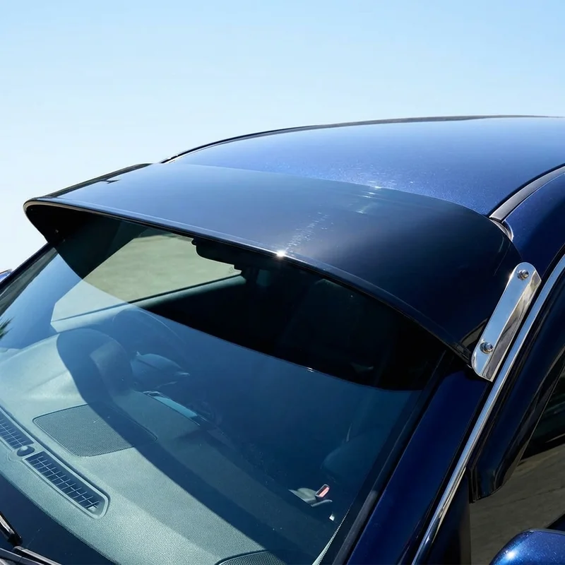 Porsche 718 Boxster Solid Acrylic Windscreen Sunvisor (2017 - 2023) - 1