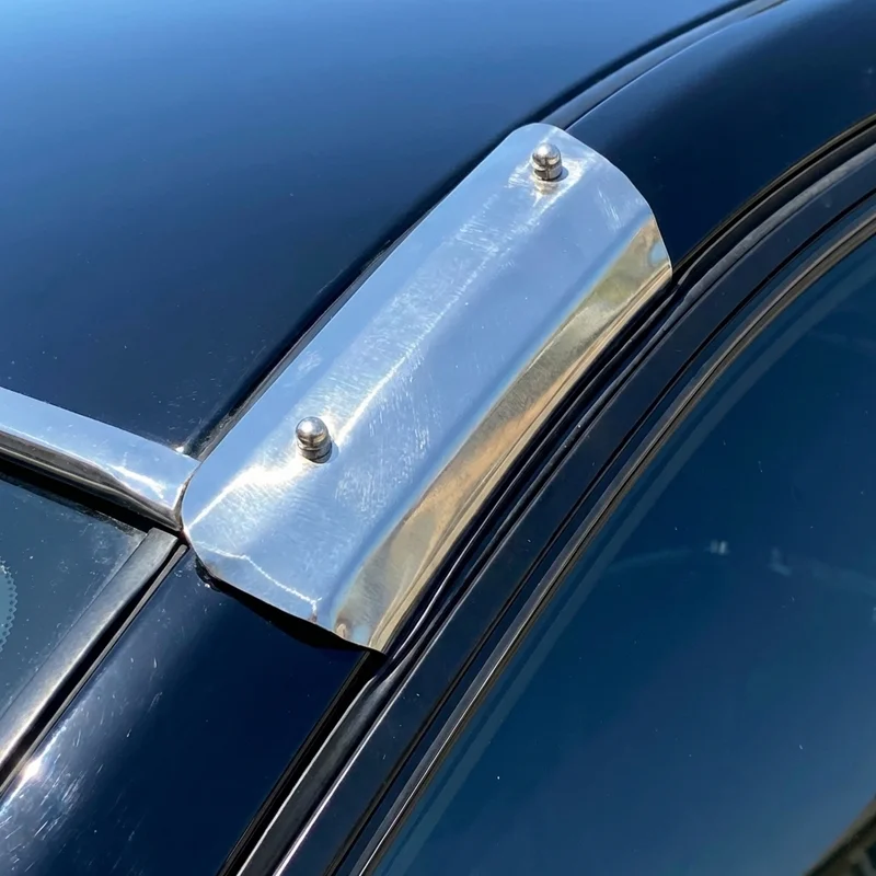 Porsche 718 Cayman Sunvisor Mounting Bracket Kit (2017 - 2023) - 1