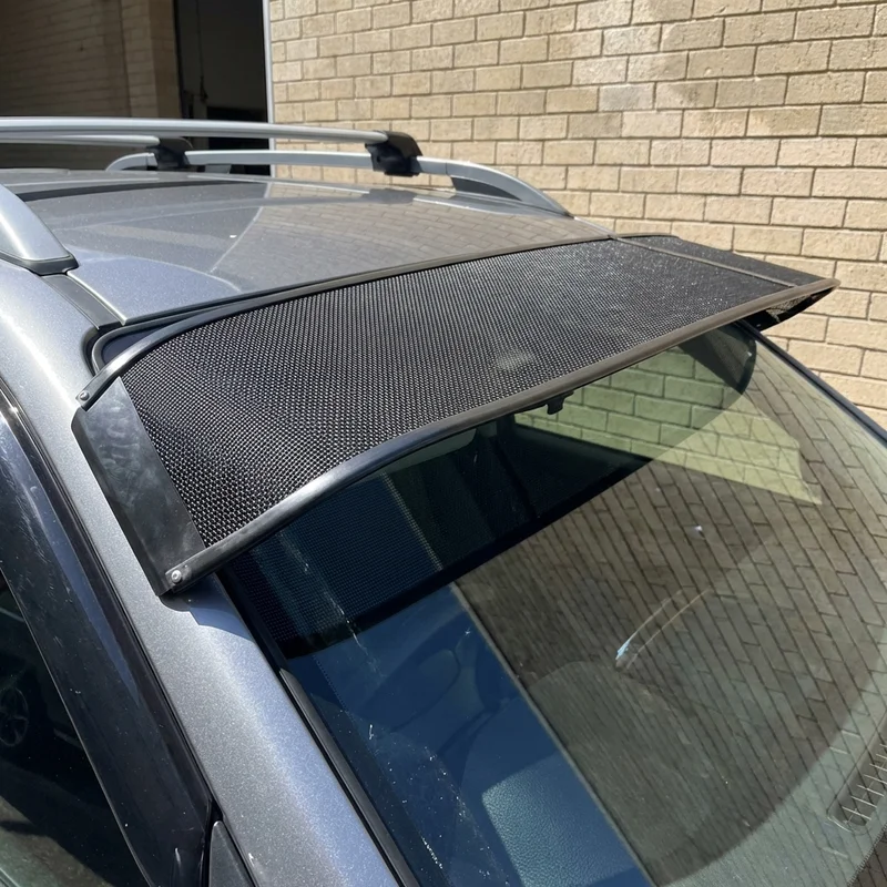 Porsche 718 Cayman Mesh Windscreen Sunvisor (2017 - 2023) - 1