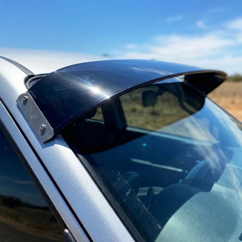 Porsche Carrera GT Solid Acrylic Windscreen Sunvisor (2004 - 2006) - 1