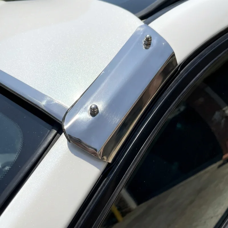 Porsche Cayenne Sunvisor Mounting Bracket Kit (2003 - 2025) - 1