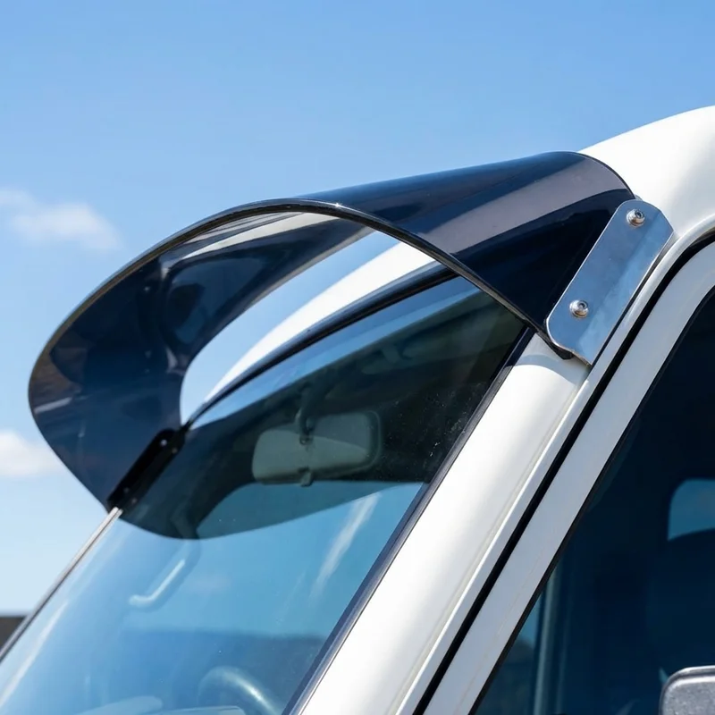 Porsche Cayman tahke akrüül-päikesevisiir tuuleklaasile (2006 - 2016) - 1