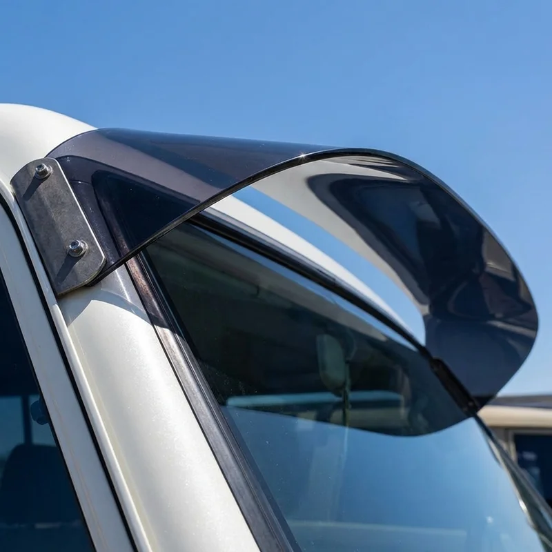 Porsche Panamera Solid Acrylic Windscreen Sunvisor (2010 - 2025) - 1