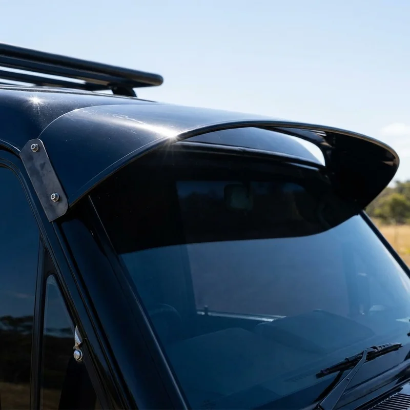 Ram 3500 Solid Acrylic Windscreen Sunvisor (2011 - 2025) - 1
