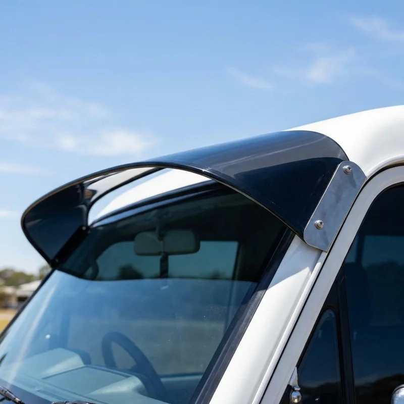 Renault Alliance Solid Acrylic Windscreen Sunvisor (1983 - 1987) - 1