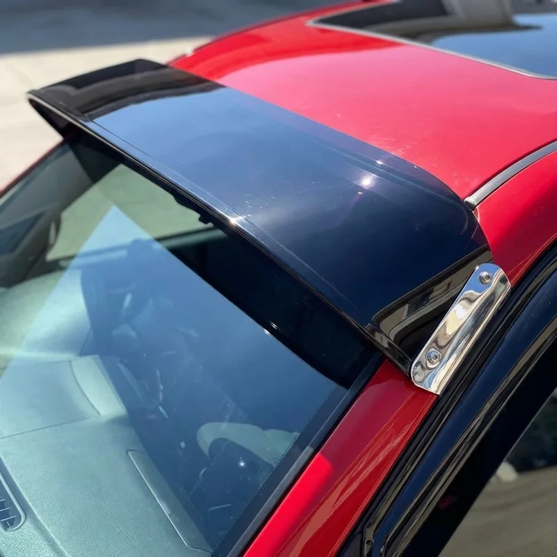 Renault Encore Solid Acrylic Windscreen Sunvisor (1984 - 1986) - 1