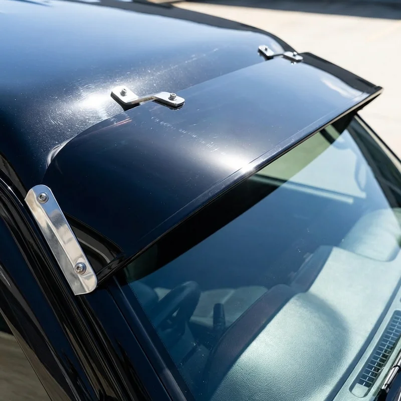 Renault Fluence Solid Acrylic Windscreen Sunvisor (2011 - 2017) - 1