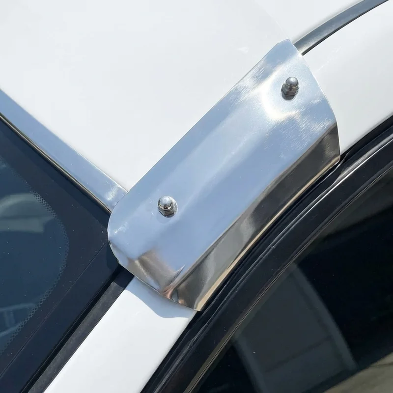 Renault LeCar Sunvisor Mounting Bracket Kit (1977 - 1985) - 1