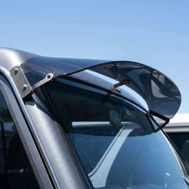 Renault Megane Solid Acrylic Windscreen Sunvisor (2001 - 2005) - 1