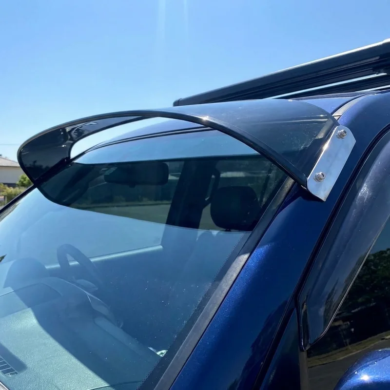 Renault R10 Solid Acrylic Windscreen Sunvisor (1967 - 1971) - 1