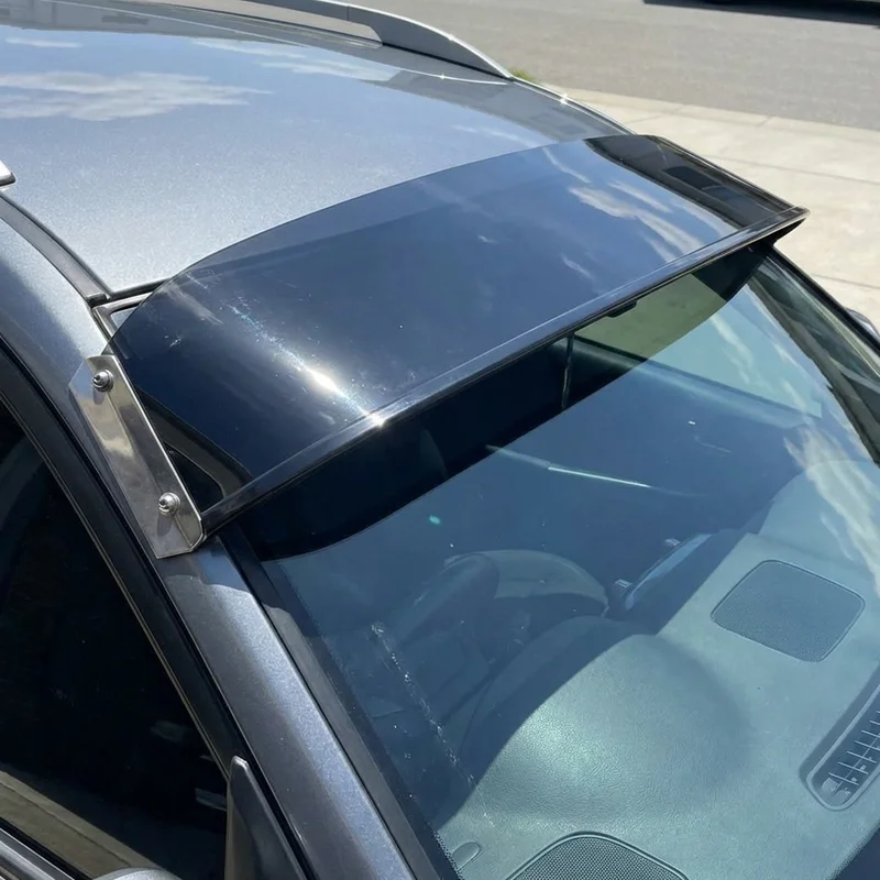 Renault Trafic Solid Acrylic Windscreen Sunvisor (2008 - 2013) - 1