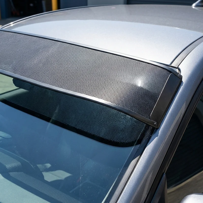 Rolls Royce Silver Shadow II Mesh Windscreen Sunvisor (1977 - 1980) - 1