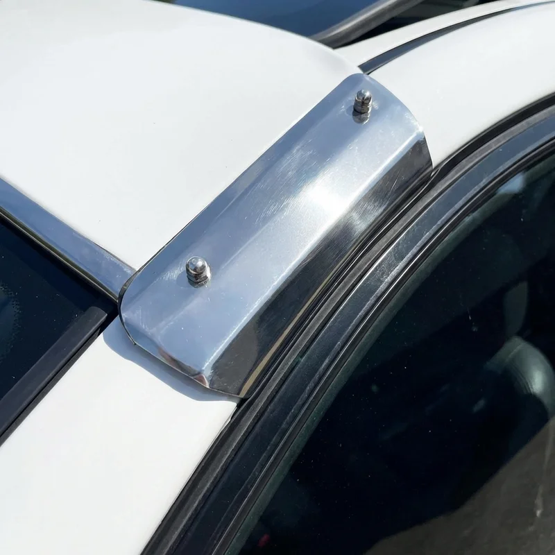 Rolls Royce Silver Spur Sunvisor Mounting Bracket Kit (1984 - 1991) - 1