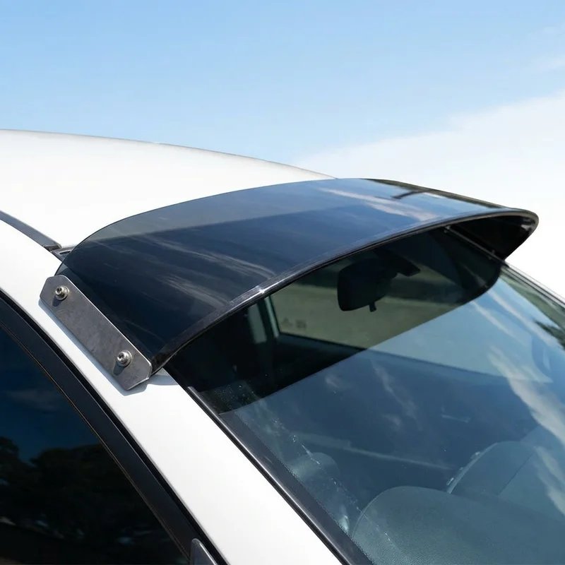 Saab 95 Solid Acrylic Windscreen Sunvisor (1968 - 1973) - 1