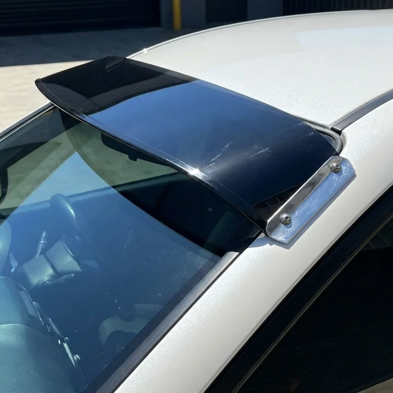 Saab 99 Solid Acrylic Windscreen Sunvisor (1970 - 1980) - 1