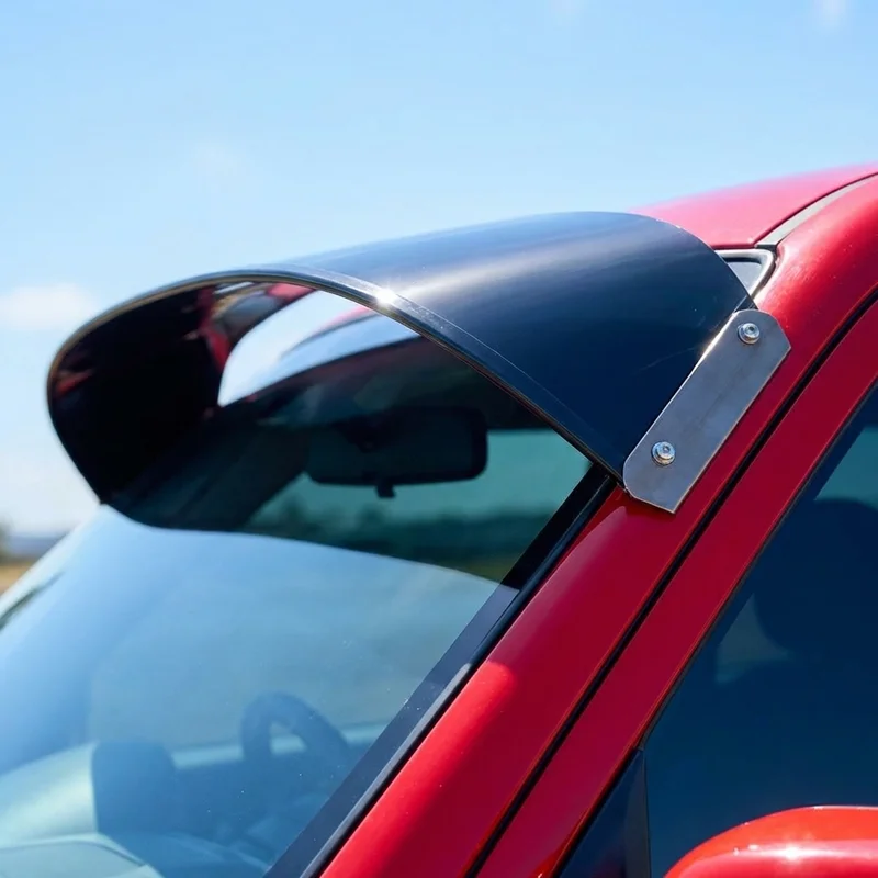 Safari Damara Solid Acrylic Windscreen Sunvisor (2007 - 2009) - 1