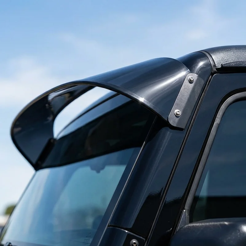 Saturn Sky Solid Acrylic Windscreen Sunvisor (2007 - 2010) - 1