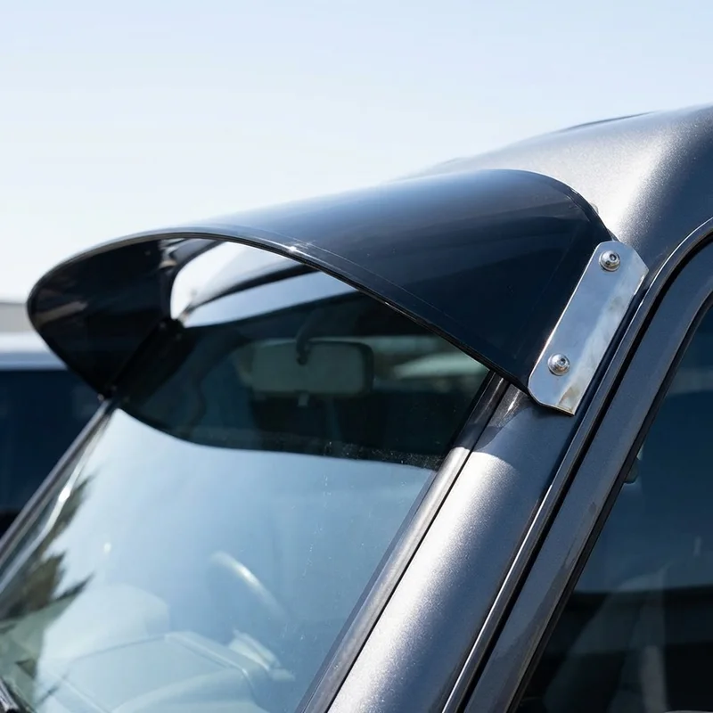 Saturn SL1 Solid Acrylic Windscreen Sunvisor (1991 - 2002) - 1