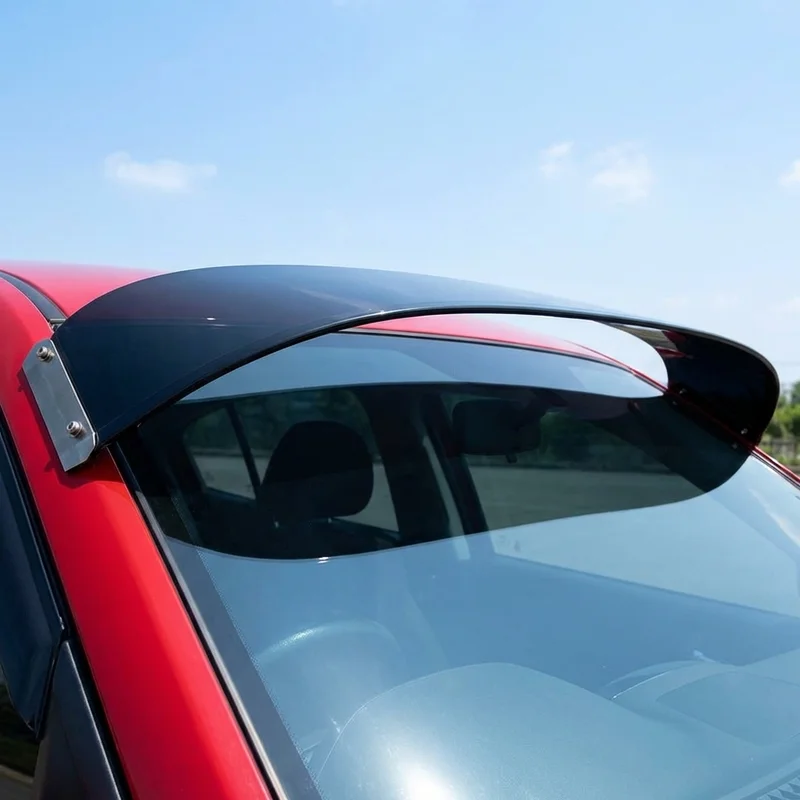 Smart Roadster Solid Acrylic Windscreen Sunvisor (2004 - 2005) - 1