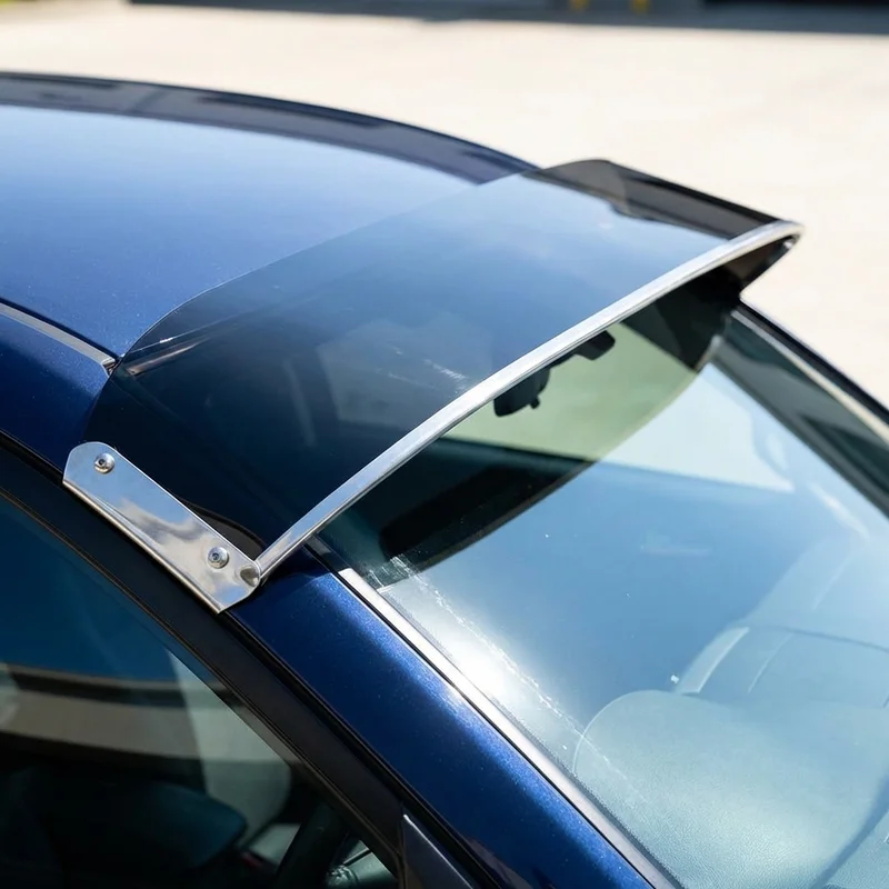 Sterling Truck Bullet 55 Solid Acrylic Windscreen Sunvisor (2008 - 2010) - 1