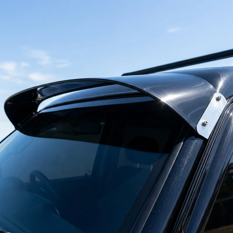 Subaru Brat Solid Acrylic Windscreen Sunvisor (1978 - 1987) - 1