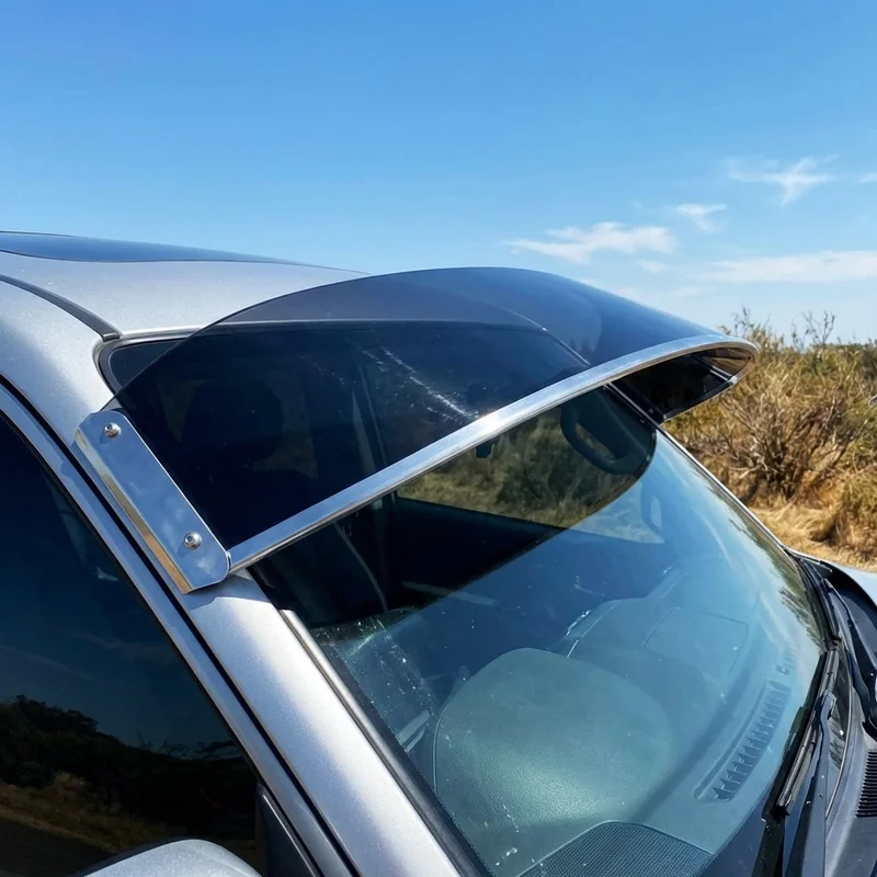 Subaru Crosstrek Solid Acrylic Windscreen Sunvisor (2016 - 2025) - 1