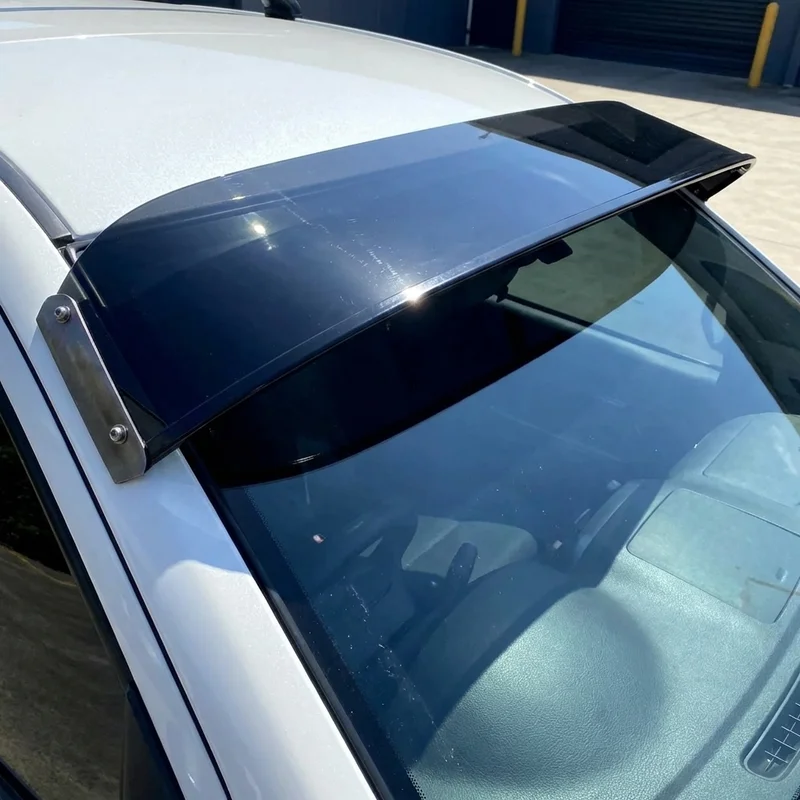 Tesla S Solid Acrylic Windscreen Sunvisor (2012 - 2025) - 1