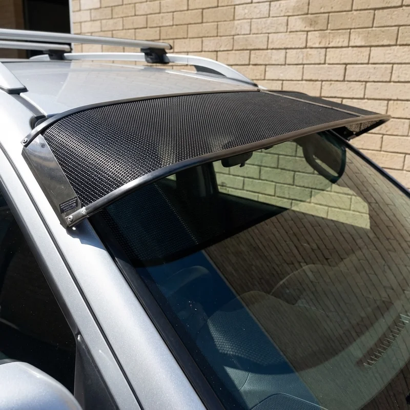 Tesla X Mesh Windscreen Sunvisor (2019 - 2024) - 1