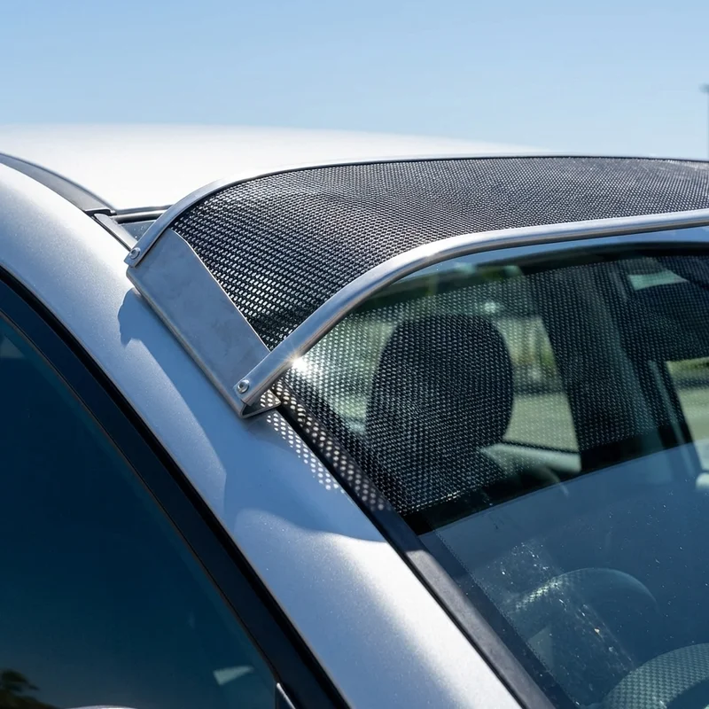 Tiffin Allegro Red 340 Mesh Windscreen Sunvisor (2019 - 2023) - 1