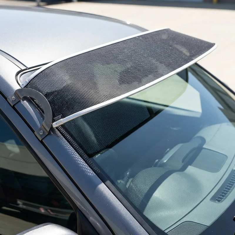 Toyota Carina Mesh Windscreen Sunvisor (1972 - 1973) - 1