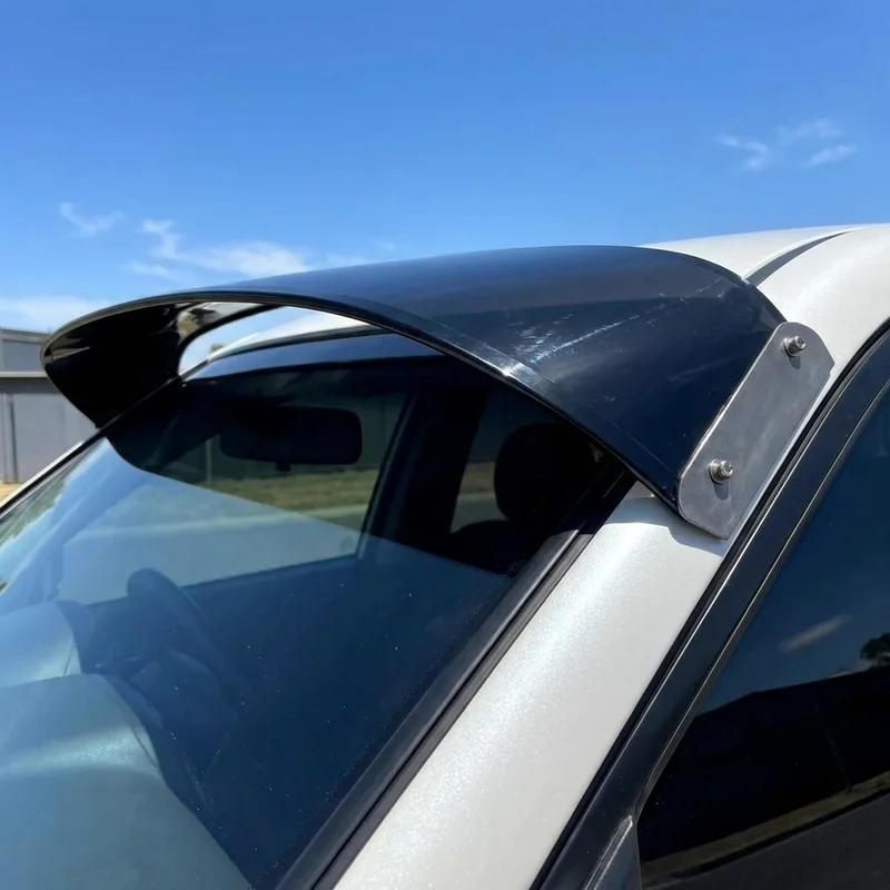 Toyota Carina Solid Acrylic Windscreen Sunvisor (1972 - 1973) - 1