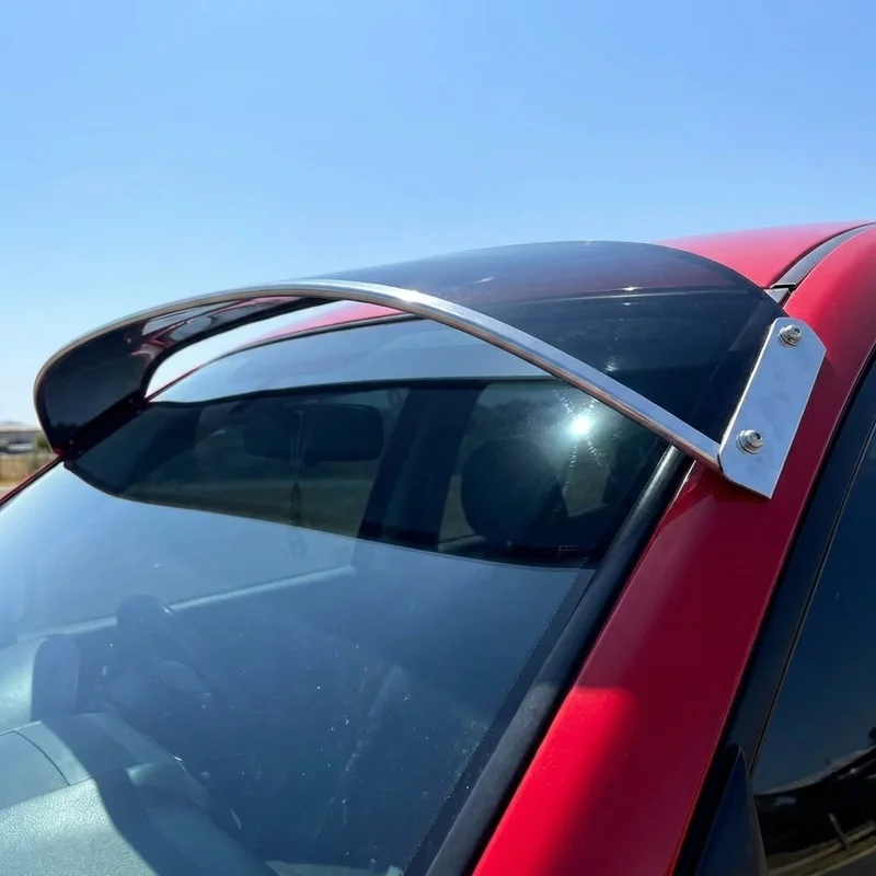 Toyota Corolla Solid Acrylic Windscreen Sunvisor (1968 - 2025) - 1