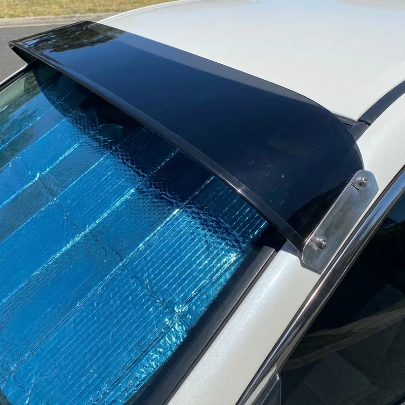 Toyota Hiace Solid Acrylic Windscreen Sunvisor (2009 - 2021) - 1