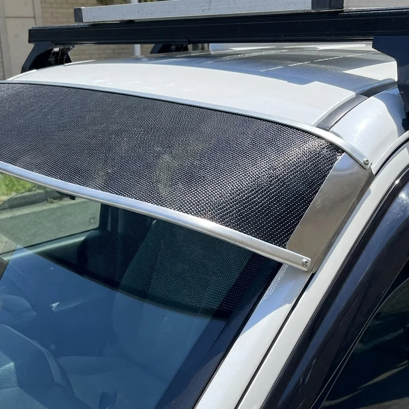 Toyota Land Cruiser Mesh Windscreen Sunvisor (1970 - 2025) - 1
