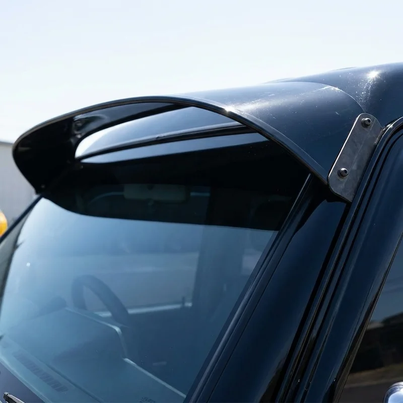 Toyota Land Cruiser Solid Acrylic Windscreen Sunvisor (1970 - 2025) - 1