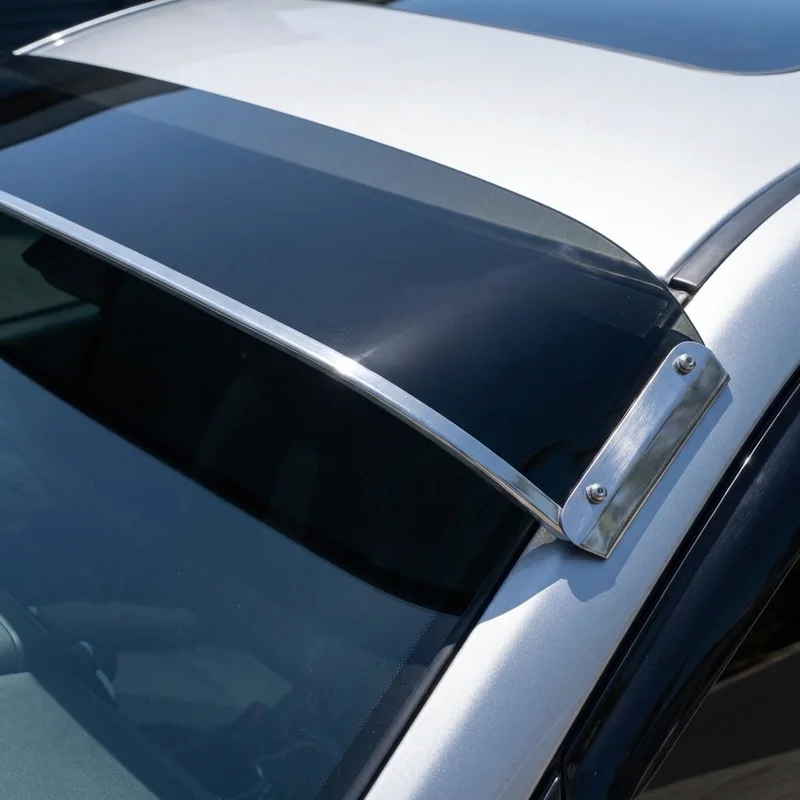Toyota MR2 Solid Acrylic Windscreen Sunvisor (1985 - 1995) - 1