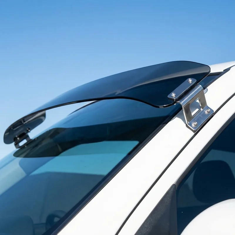 Toyota Van Wagon Solid Acrylic Windscreen Sunvisor (1988 - 1988) - 1