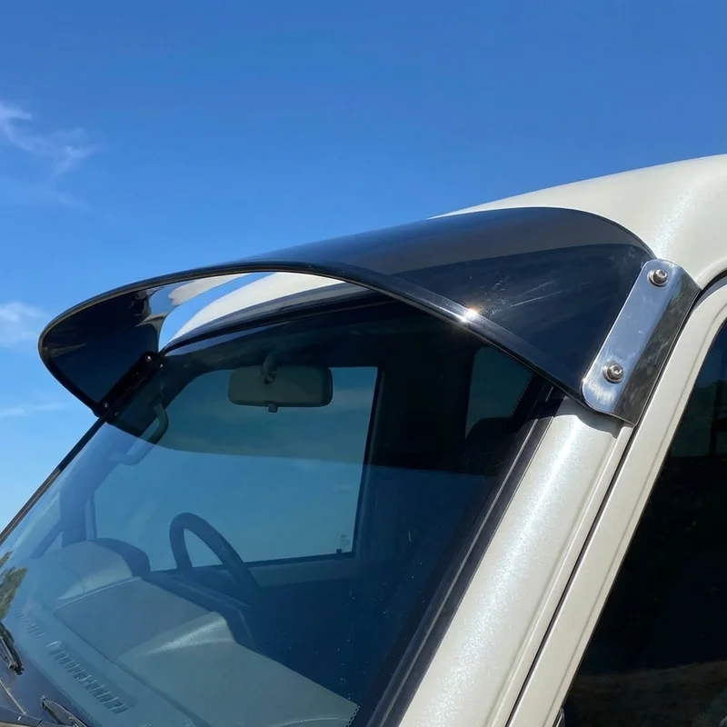 UD 1100 Solid Acrylic Windscreen Sunvisor (1989 - 1991) - 1