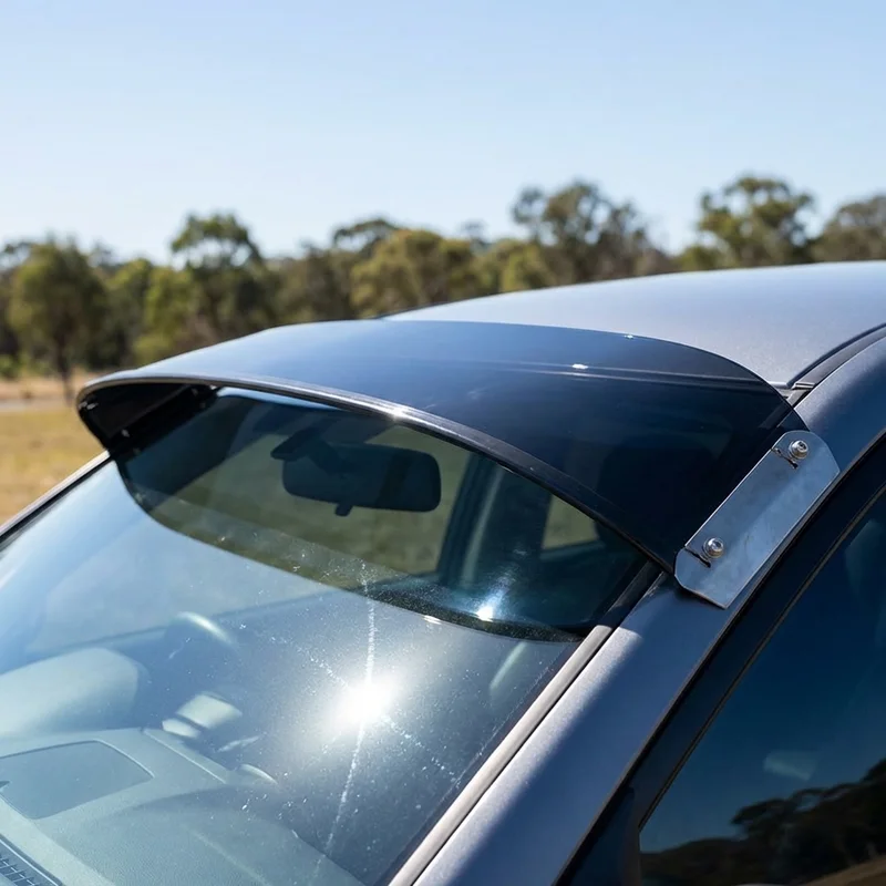 UD 2300DH Solid Acrylic Windscreen Sunvisor (2007 - 2013) - 1