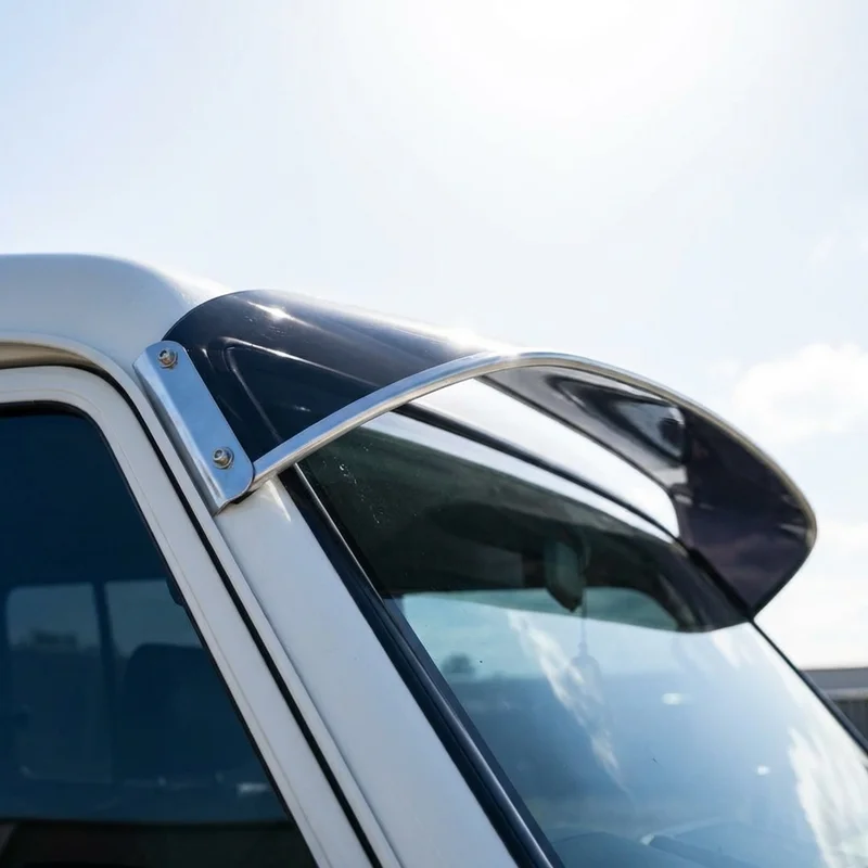 UD 2300LP Solid Acrylic Windscreen Sunvisor (2007 - 2013) - 1